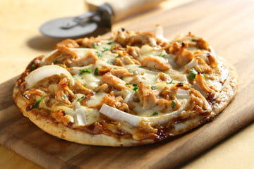 Homemade chicken cheese Pizza