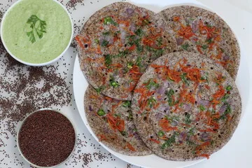 ragi uttapam